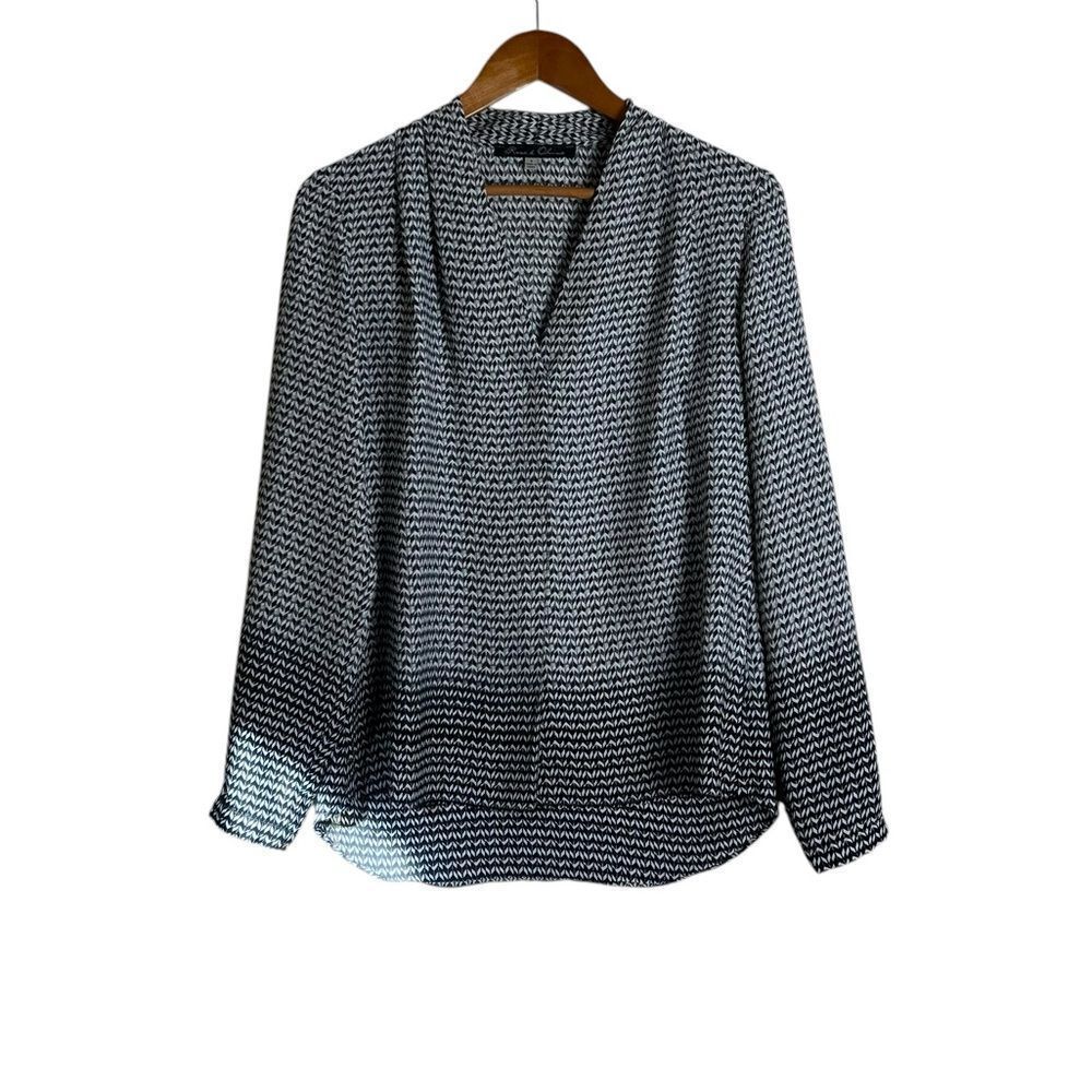 Rose & Olive‎ chiffon Women's patterned blouse